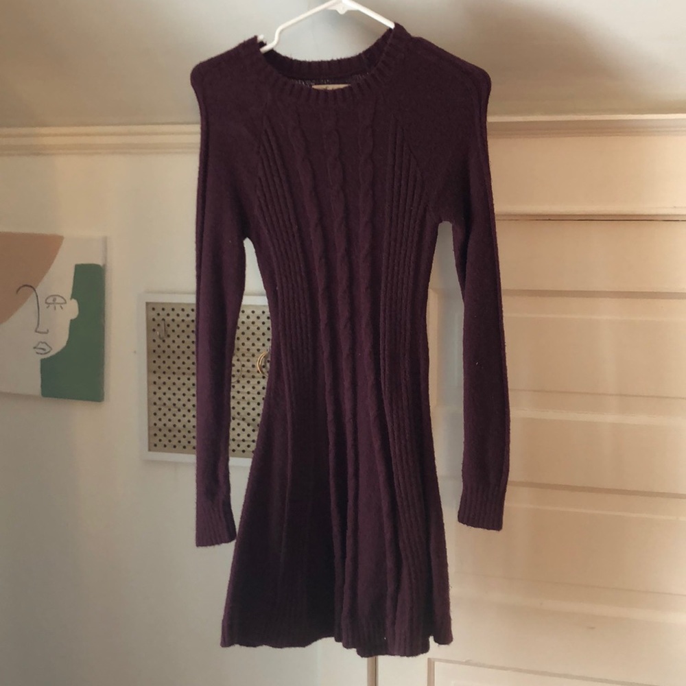 hollister sweater dress